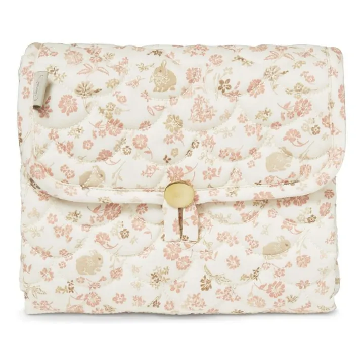 Matelas à langer de voyage Augusta | Rose pêche- Image produit n°0