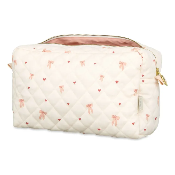 Trousse de toilette Bows | Rose- Image produit n°0