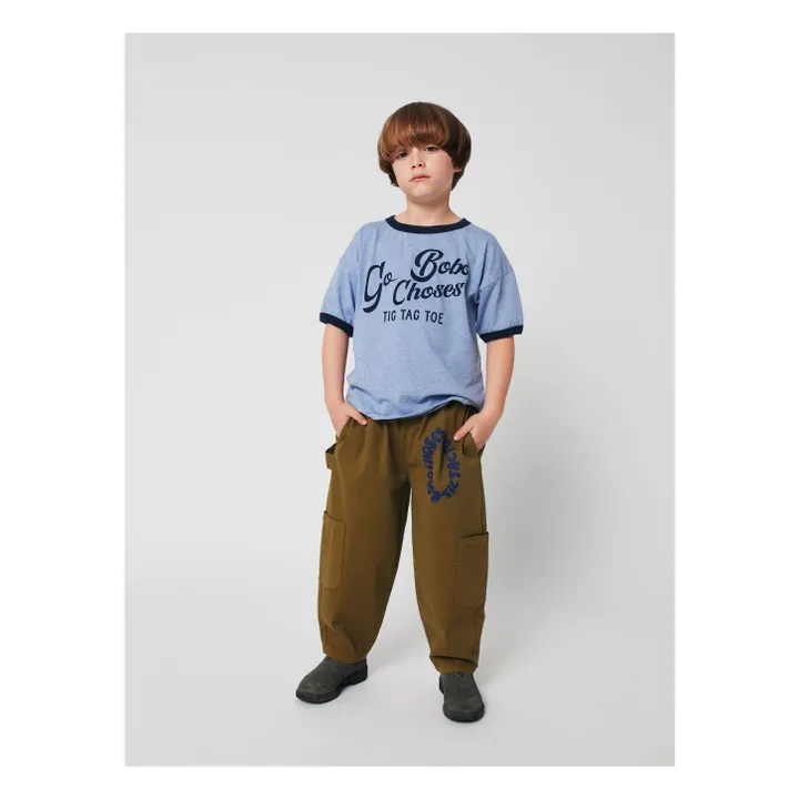 Camiseta de algodón ecológico Bobo Choses | Azul Claro- Imagen del producto n°1