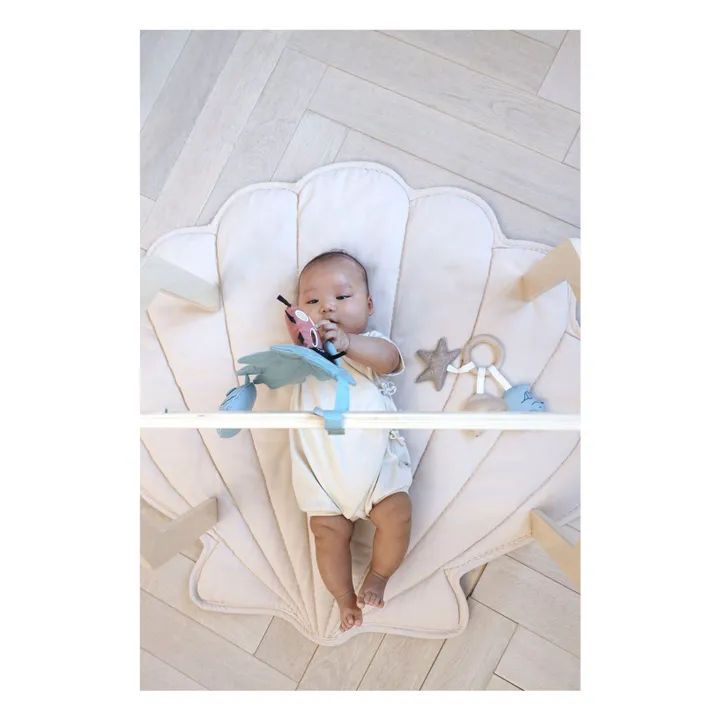 Tapis d'éveil Coquillage | Beige- Image produit n°4