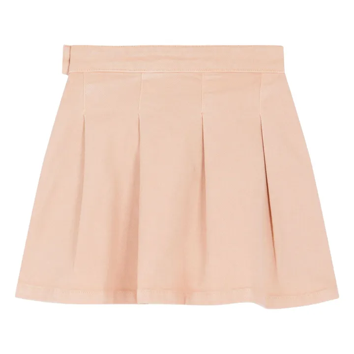 Jupe Jedda Coton Bio | Rose pâle- Image produit n°1
