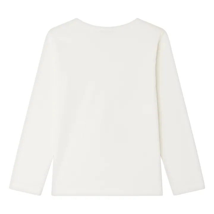 T-shirt Tidjiane Paris Jersey Coton Bio | Blanc- Image produit n°1