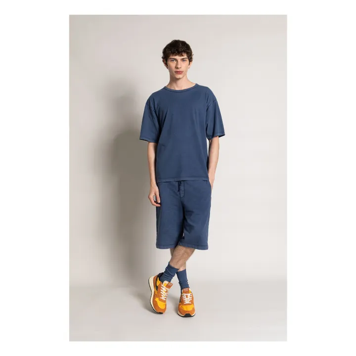T-shirt Solal Coton Bio | Bleu marine- Image produit n°2