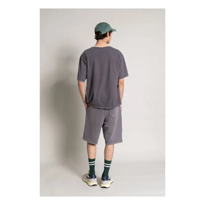 T-shirt Solal Coton Bio | Gris charbon- Image produit n°6