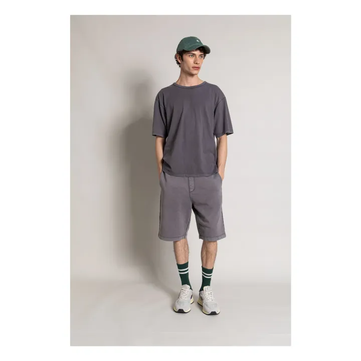 T-shirt Solal Coton Bio | Gris charbon- Image produit n°2