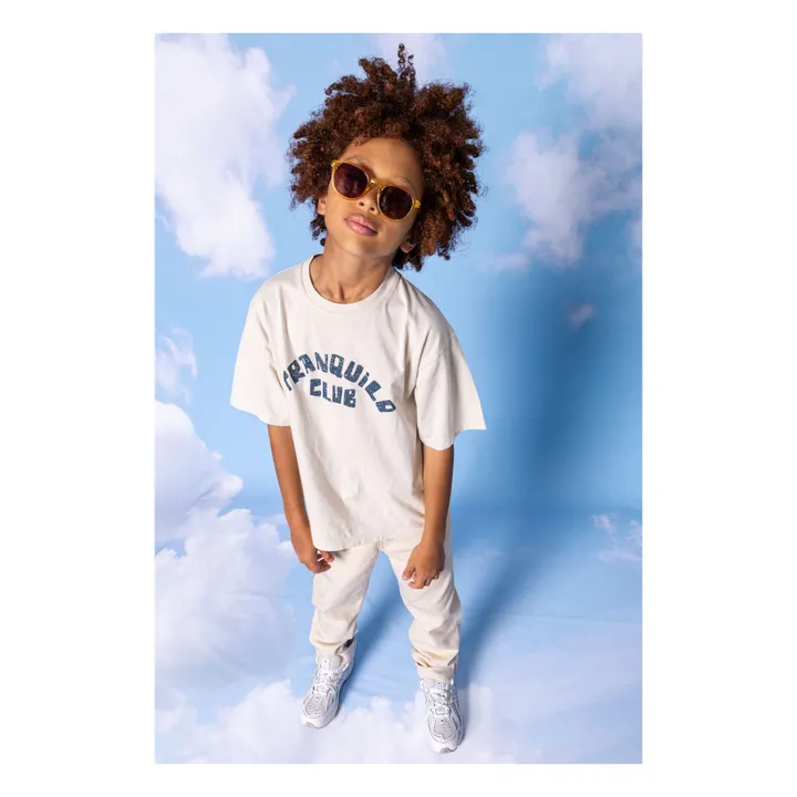 T-shirt Finn Coton Bio | Beige- Image produit n°3