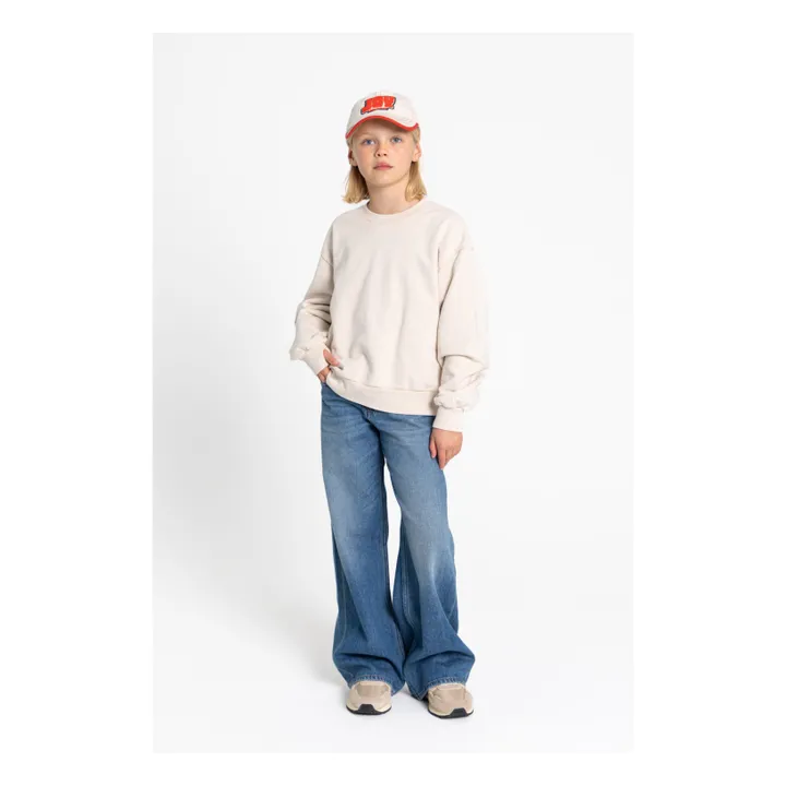 Sudadera Maia de algodón orgánico | Crema- Imagen del producto n°1