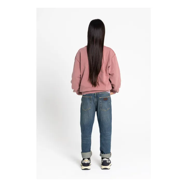 T-shirt Nils Coton Bio | Gris chiné- Image produit n°8