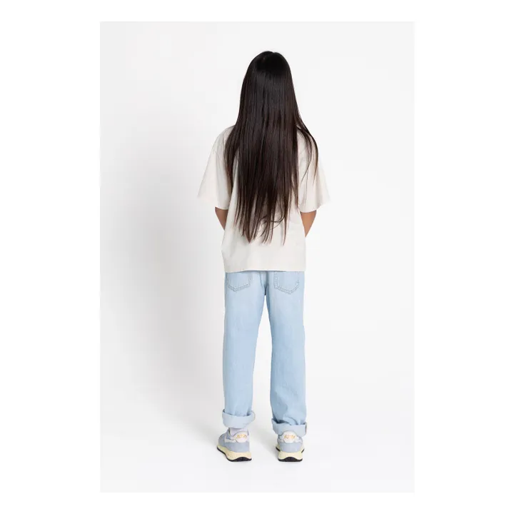 T-shirt Nils Coton Bio | Blanc cassé- Image produit n°10