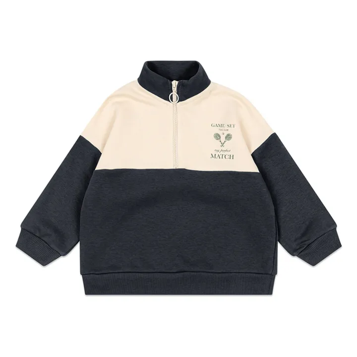 Sweat Loupy Coton Bio | Noir- Image produit n°0