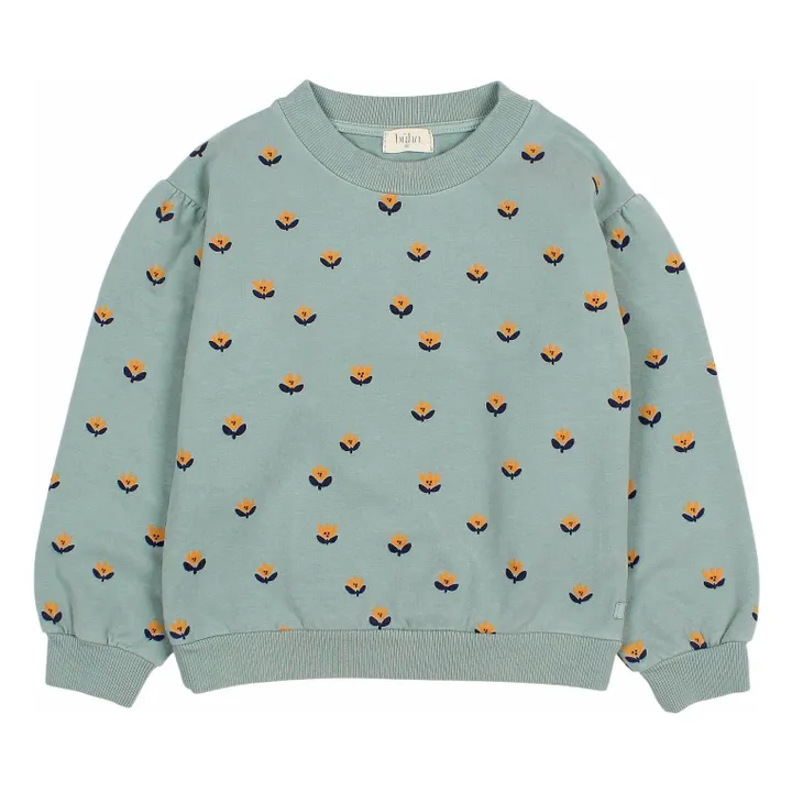 Sweat Naïf Coton Bio | Vert Cèdre- Image produit n°0