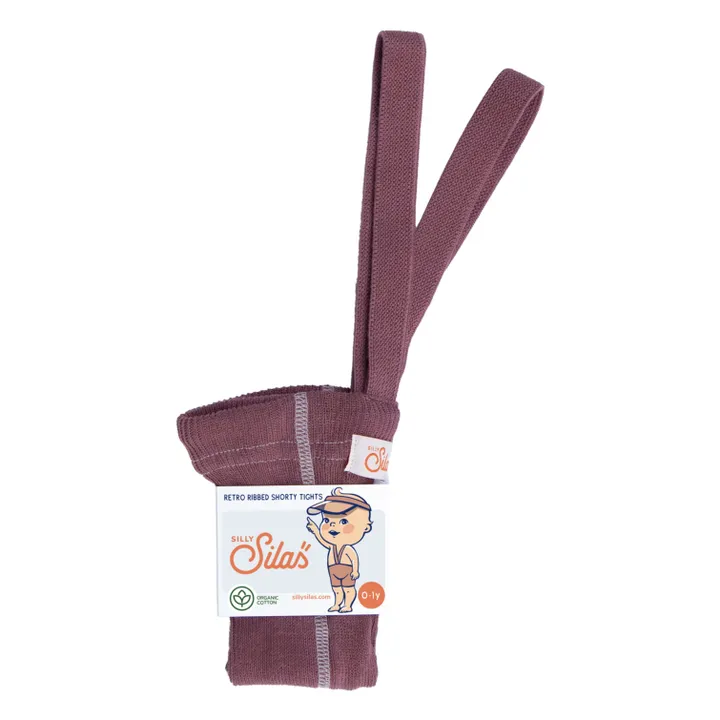 Collants Shorty Coton Bio | Rose- Image produit n°0
