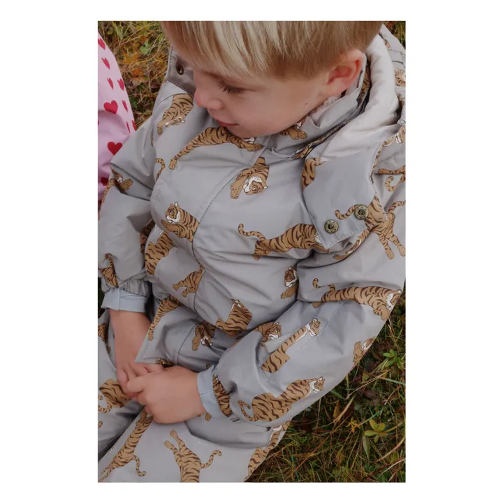 Combinaison de Ski Nohr Guépards | Marron- Image produit n°1