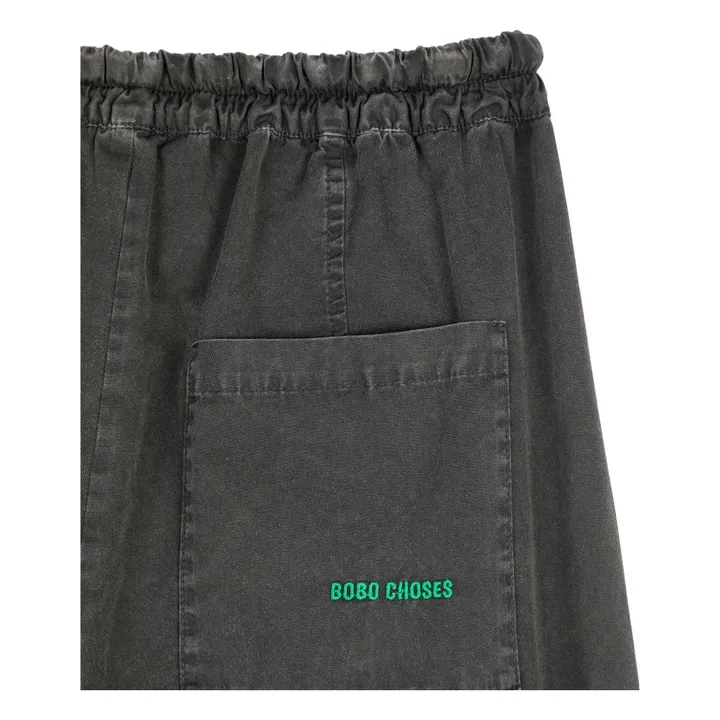 Pantalon Cocoon Coton Bio - Collection Femme | Gris chiné foncé- Image produit n°4