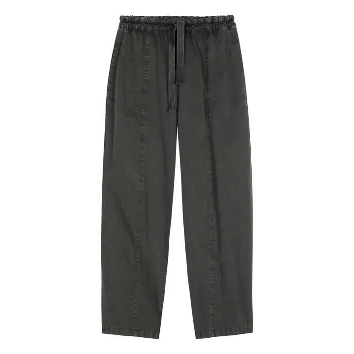 Pantalon Cocoon Coton Bio - Collection Femme | Gris chiné foncé- Image produit n°0