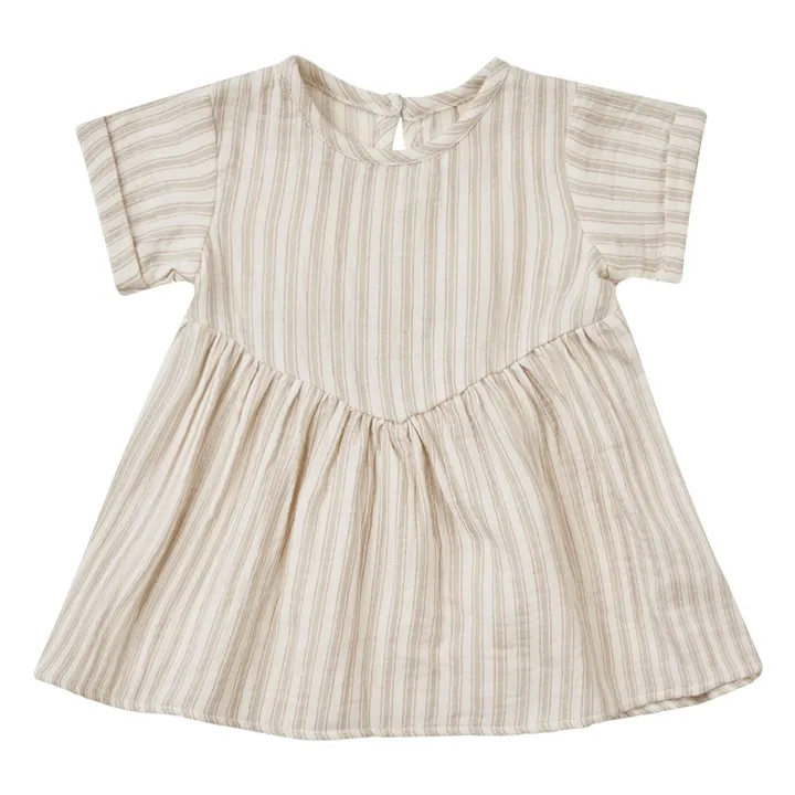 Kleid Brielle Gestreift | Grün- Produktbild Nr. 2