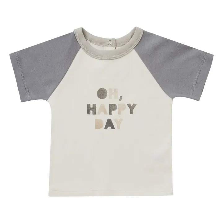 T-Shirt Happy Day | Ivoire- Image produit n°0
