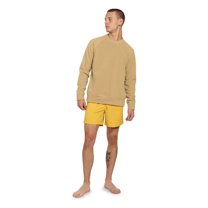 Solid Ocean Recycled Fiber Swim Shorts | Sunflower Yellow- Product image n°1