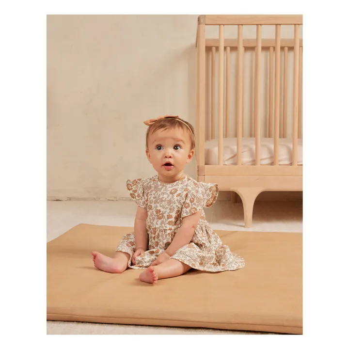 Robe et Bloomer Lily Fleuri | Ecru- Image produit n°1