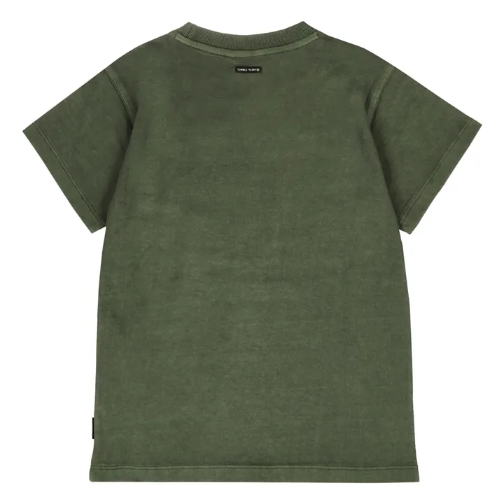 T-shirt Conrad Coton Bio | Vert kaki- Image produit n°2
