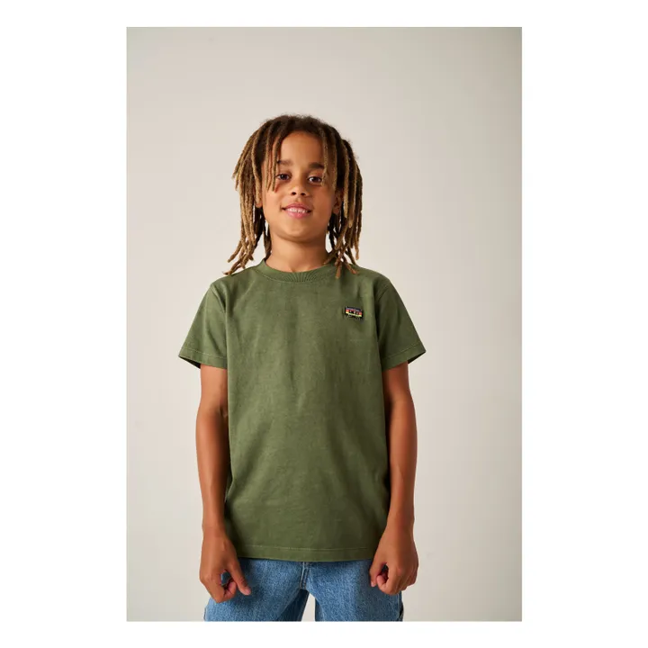 T-shirt Conrad Coton Bio | Vert kaki- Image produit n°1