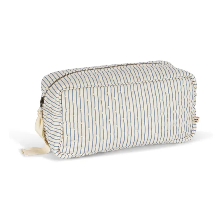 Trousse de toilette Stripes | Bleu- Image produit n°0