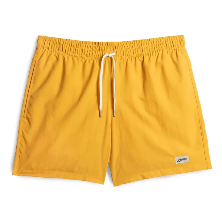 Solid Ocean Recycled Fiber Swim Shorts | Sunflower Yellow- Product image n°0