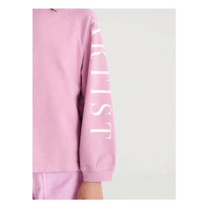 T-shirt N°12 Coton Bio | Rose- Image produit n°8