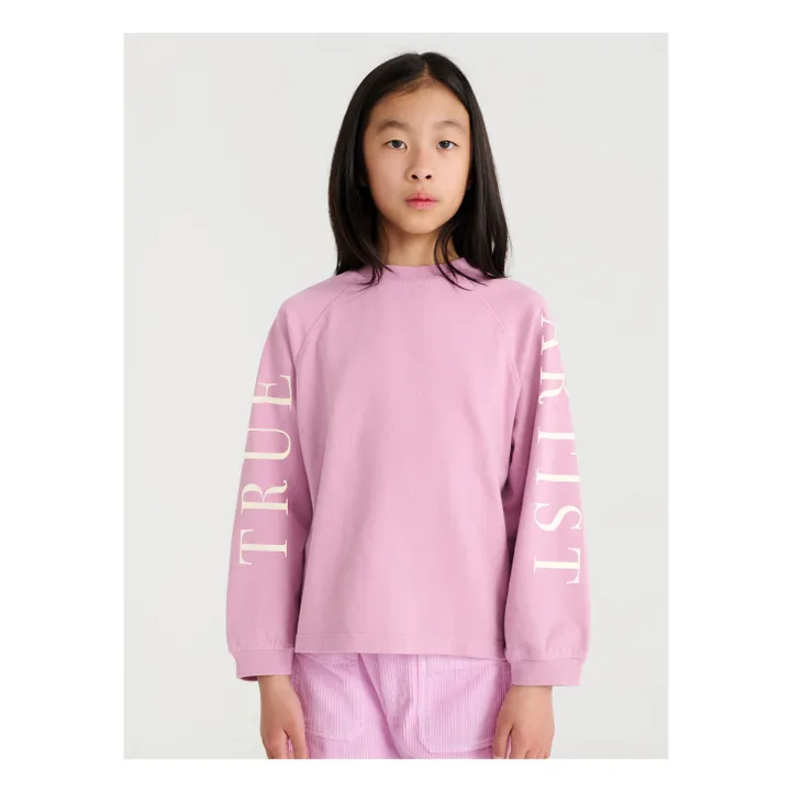 T-shirt N°12 Coton Bio | Rose- Image produit n°1