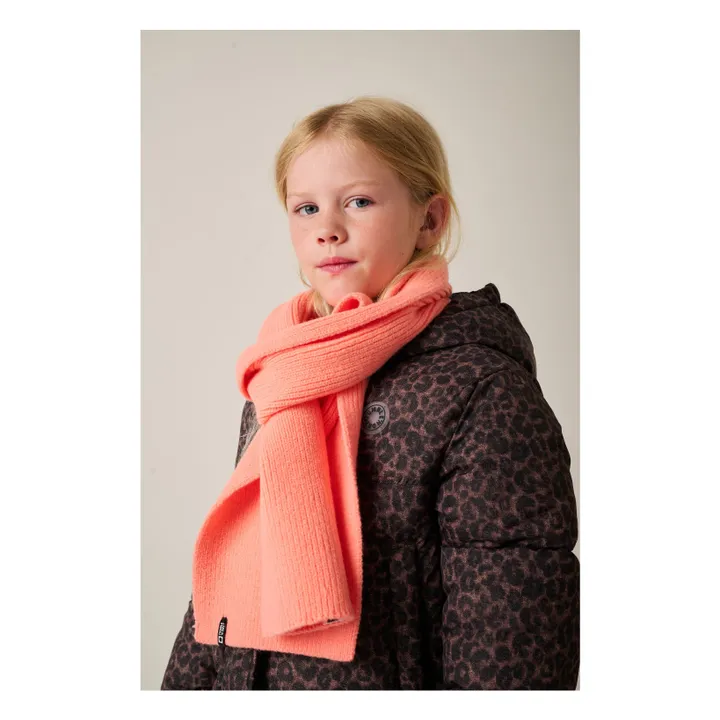 Doudoune Caribou Léopard Fibres Recyclées | Marron- Image produit n°2