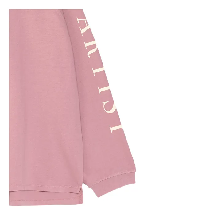 T-shirt N°12 Coton Bio | Rose- Image produit n°3