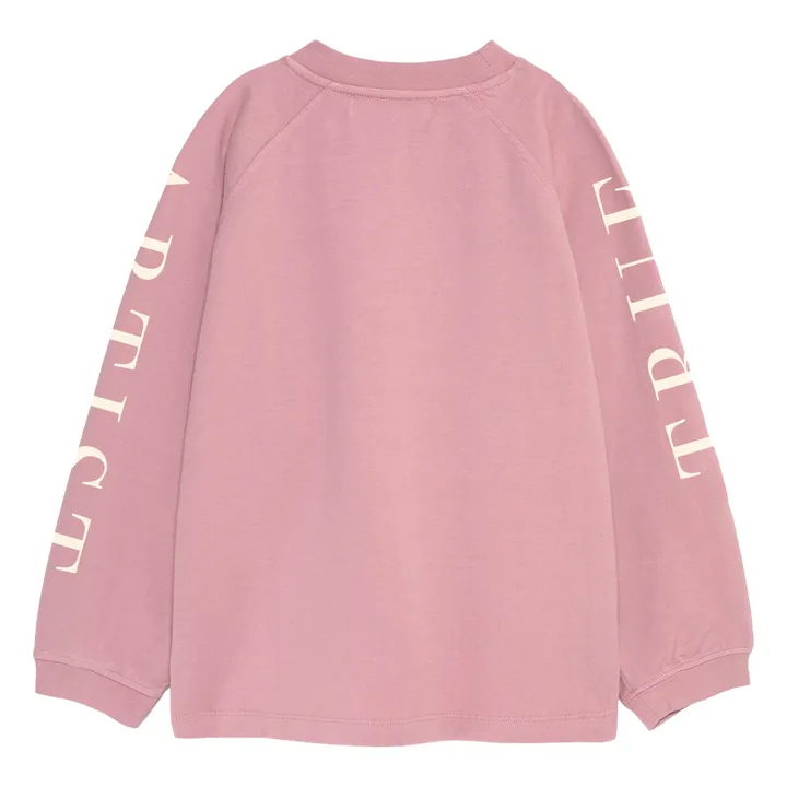 T-shirt N°12 Coton Bio | Rose- Image produit n°6