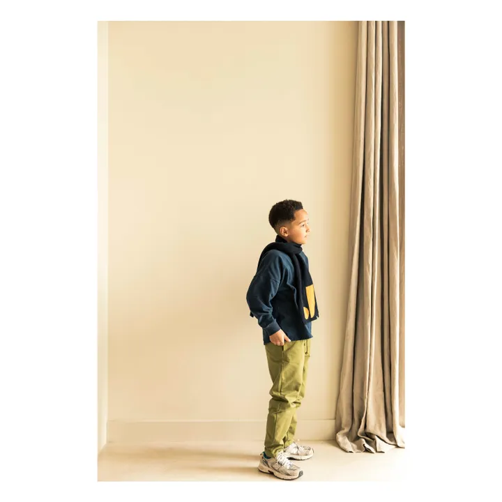 Pantalon Comfy Coton Bio | Vert kaki- Image produit n°2