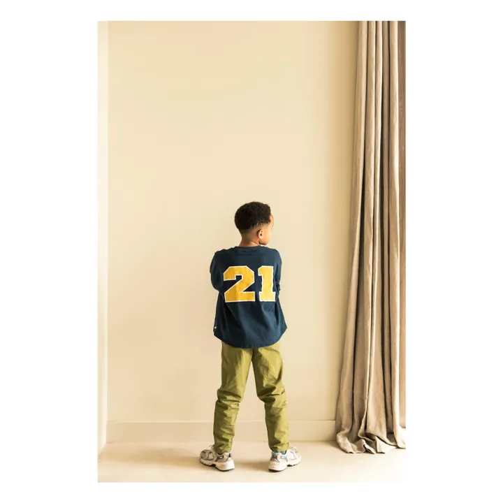 Pantalon Comfy Coton Bio | Vert kaki- Image produit n°4