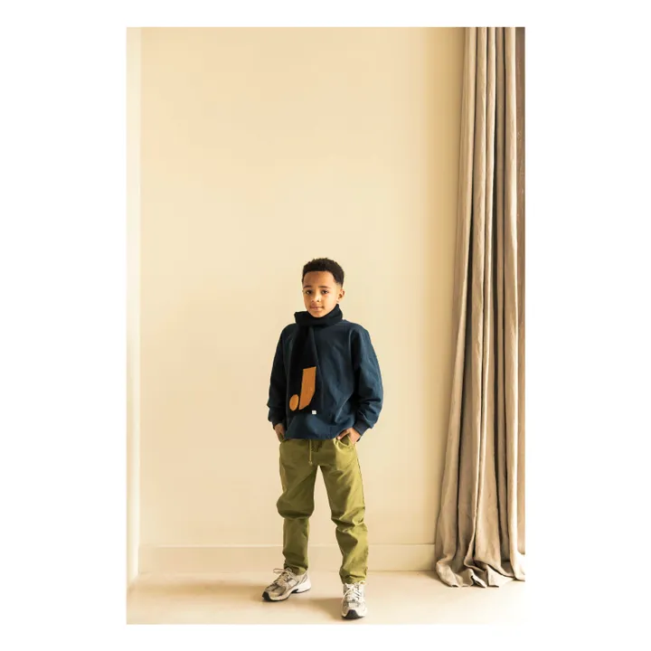 Pantalon Comfy Coton Bio | Vert kaki- Image produit n°1