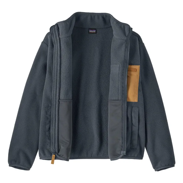 Veste Polaire Synch Fibres Recyclées | Bleu- Image produit n°1