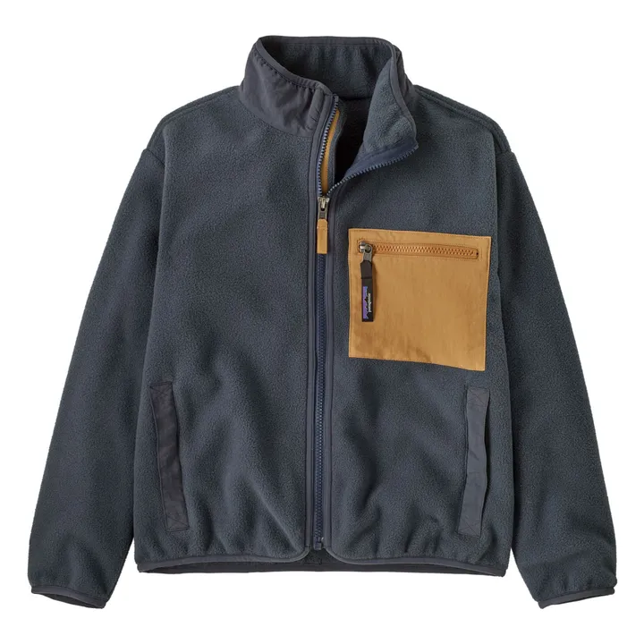 Veste Polaire Synch Fibres Recyclées | Bleu- Image produit n°0