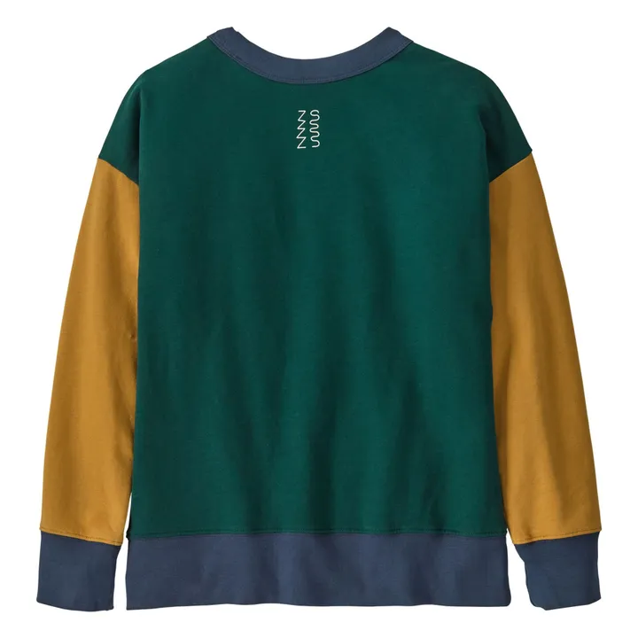 Sweat Crew Coton Bio | Vert- Image produit n°2