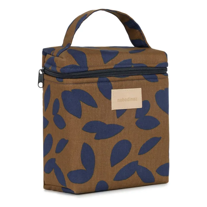 Lunch bag isotherme Hyde Park Blue Leaves | Bleu- Image produit n°1
