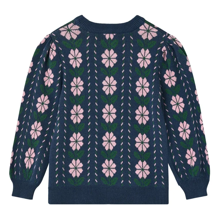 Pull Garden Coton Bio | Bleu- Image produit n°1