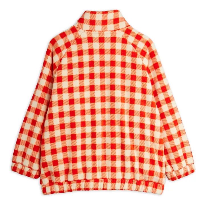 Sweat Gingham | Rouge- Image produit n°2
