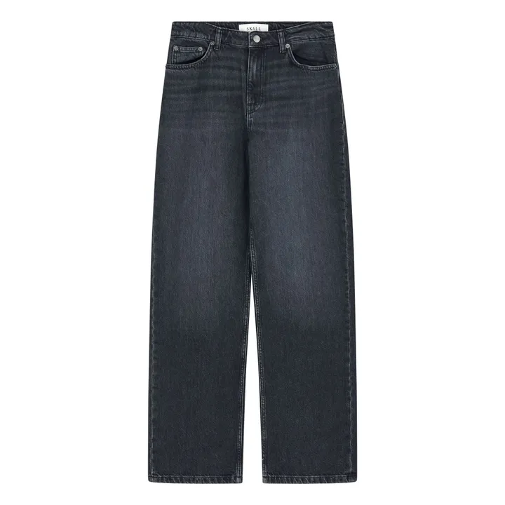 Maddy Organic Cotton Jeans | Washed Black- Product image n°0