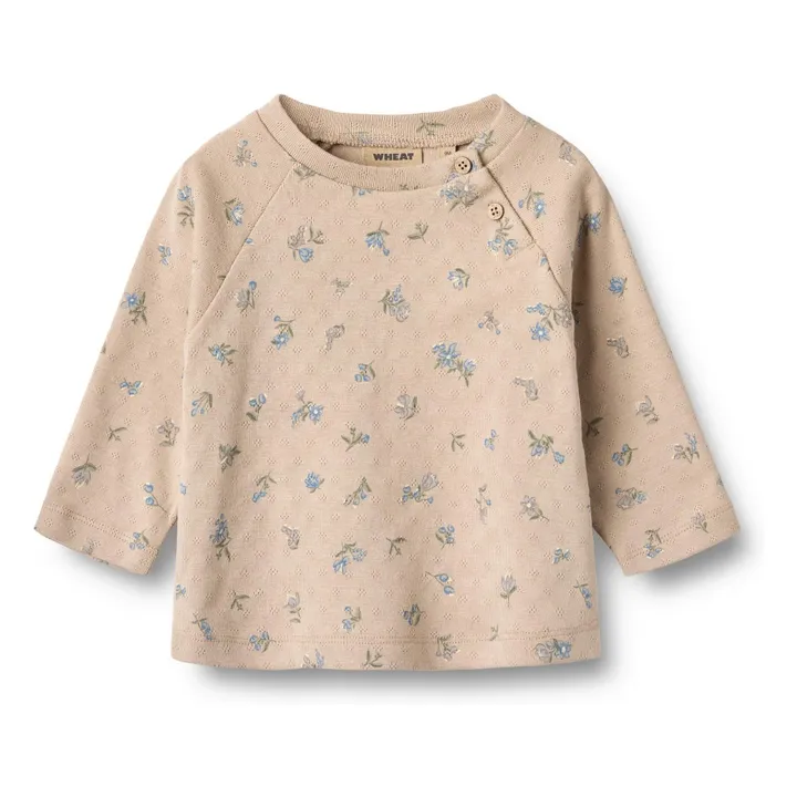 T-shirt Darrin Coton Bio | Beige- Image produit n°0