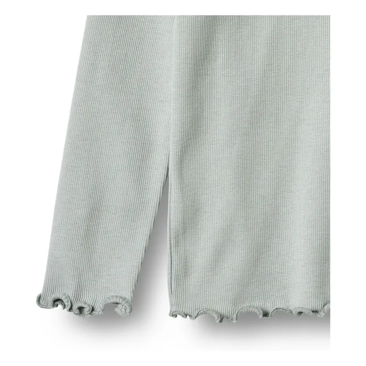 T-shirt Ida Coton Bio | Bleu Clair- Image produit n°4