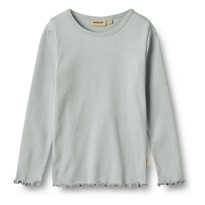 T-shirt Ida Coton Bio | Bleu Clair- Image produit n°0