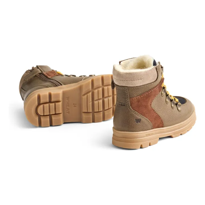 Stivali Toni Hiker Tex in pelle e camoscio | Marrone- Immagine del prodotto n°2