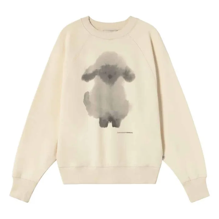 Sudadera de algodón orgánico Cloud Sheep Bonnie | Blanco- Imagen del producto n°0