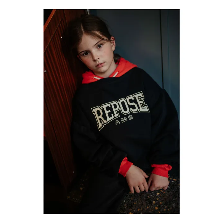 Sweat Cozydrop REPOSE AMS Coton Bio | Bleu marine- Image produit n°10