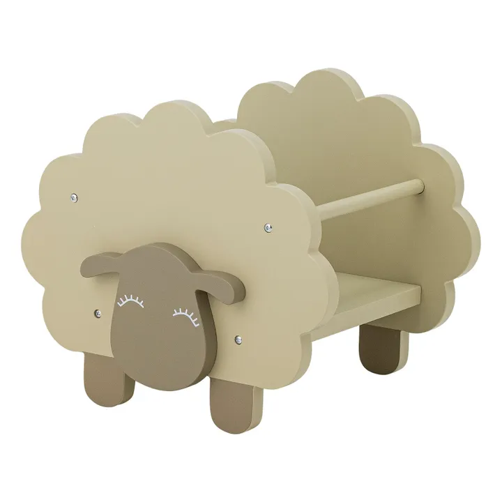 Bibliothèque Dolly | Sable- Image produit n°0