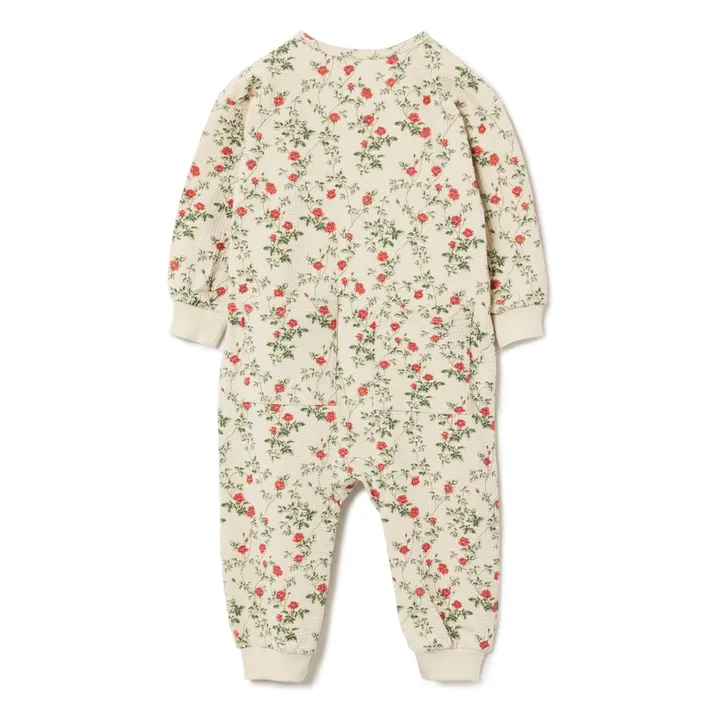 Combinaison Petit Rose | Ecru- Image produit n°1